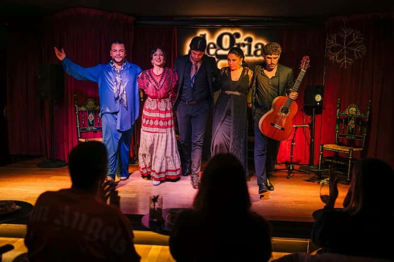 Alegria Flamenco in Malaga, with Transfer, Cocktail and Premium Location - Key points at a glance