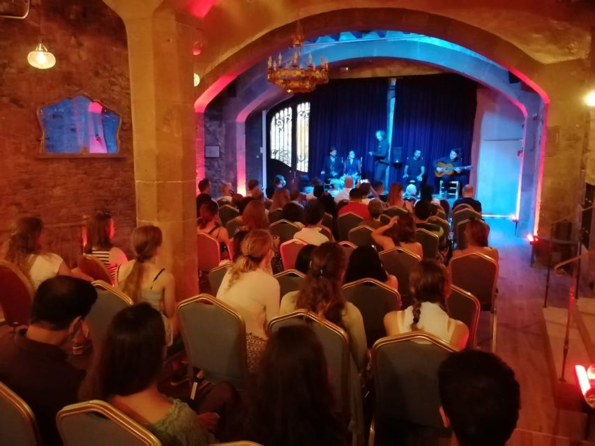 Barcelona: Flamenco Show at Palau Dalmases - Entering Palau Dalmases in El Born