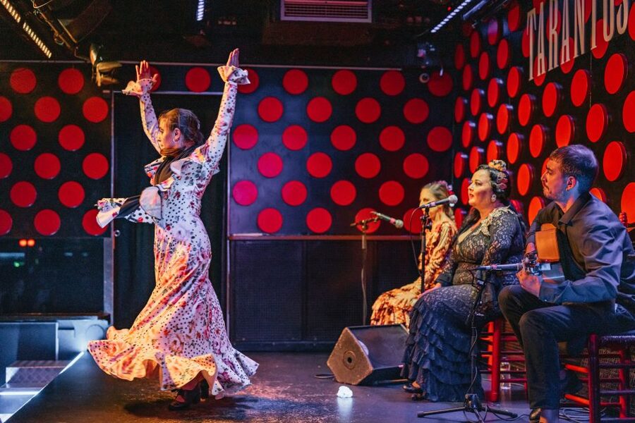 Barcelona: Los Tarantos Flamenco Show - Small cast, big physical effort