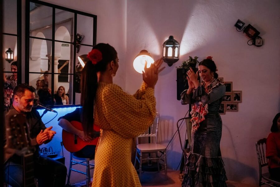 Córdoba: Tablao Flamenco at Doble de Cepa with Optional Meal - Key points at a glance