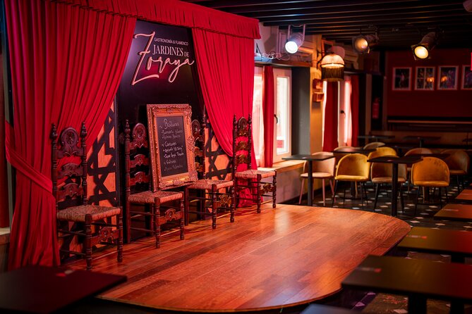 Dinner on a terrace in the Albayzin and a live flamenco show - Value at $72.10 per person