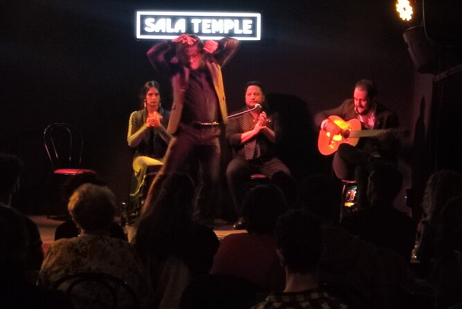 Entrance to the Flamenco Temple Room in Madrid with Tapas Option - Tapas and drinks: is the upgrade worth it?