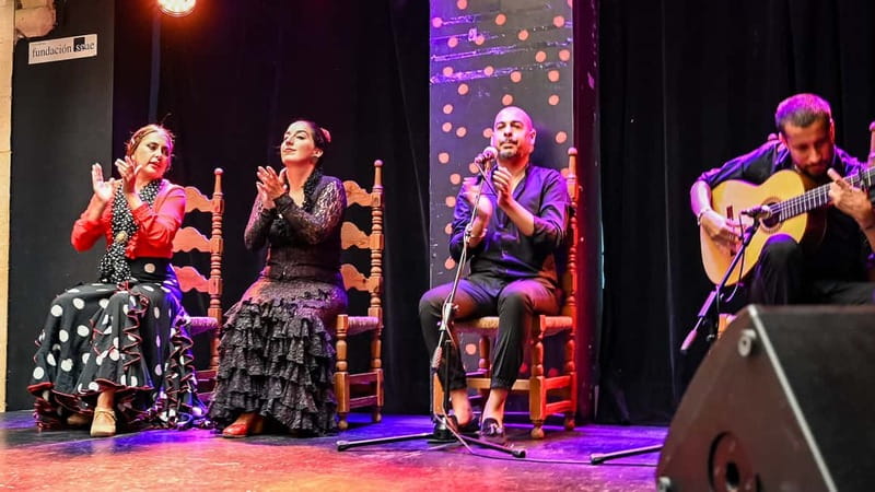 Flamenco Show at La Guarida del Angel with Drink - The 8:00 PM performance: guitar, voice, and dance