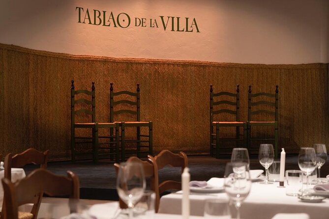 Flamenco Show at the Tablao de la Villa Madrid - What the ticket price really gives you