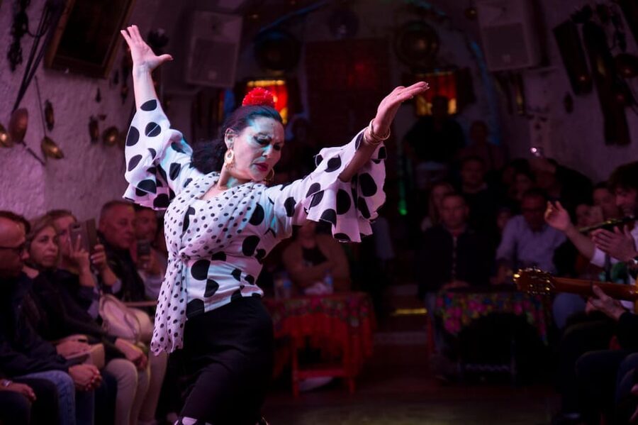 Flamenco Show: Zambra in Cuevas del Sacromonte - The Zambra circle keeps you close to the action