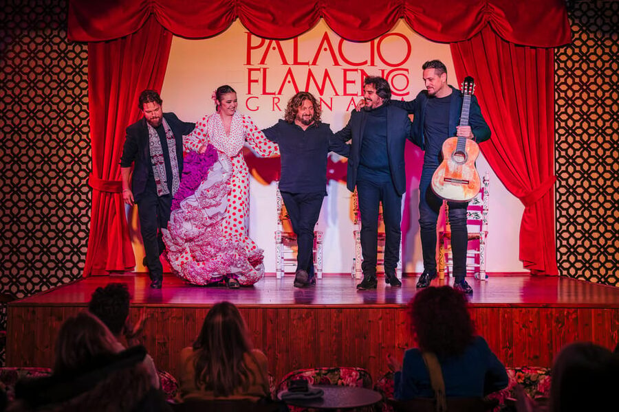 Granada: 1-Hour Traditional Flamenco Show at Palacio - Entering Palacio de los Olvidados near Plaza Nueva