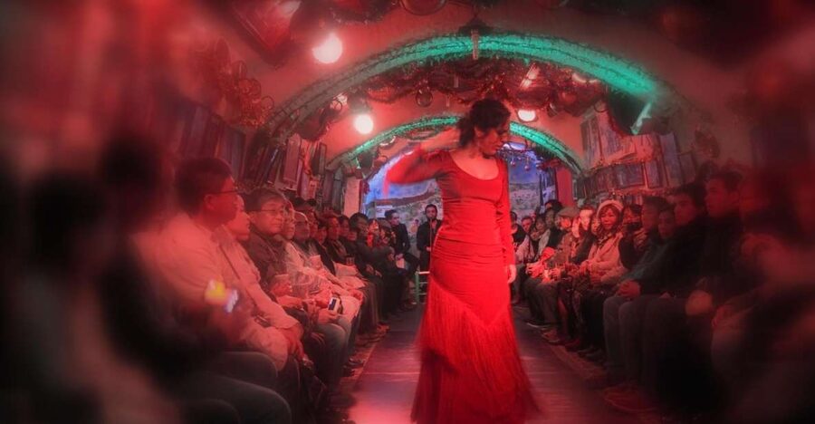 Granada: Sacromonte Caves Flamenco Show - Arriving at Cueva La Rocio