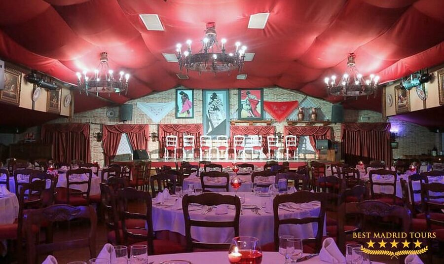 Madrid Flamenco Show and Dinner - Menu choices for different diets