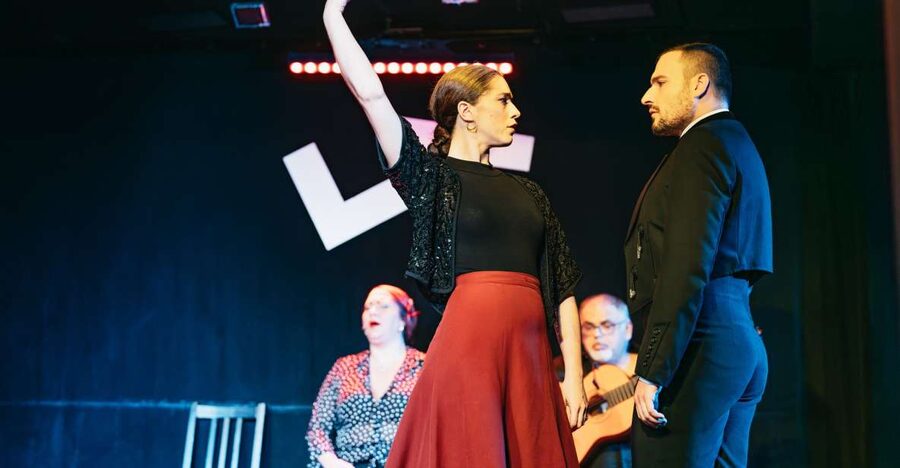 Madrid: Flamenco Show at Tablao "Las Tablas" with Drink - Finding the entrance at Plaza de España