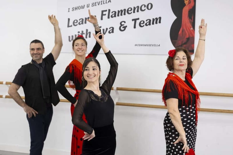 Seville: Flamenco Dance Class with Optional Costume - Building the routine step by step