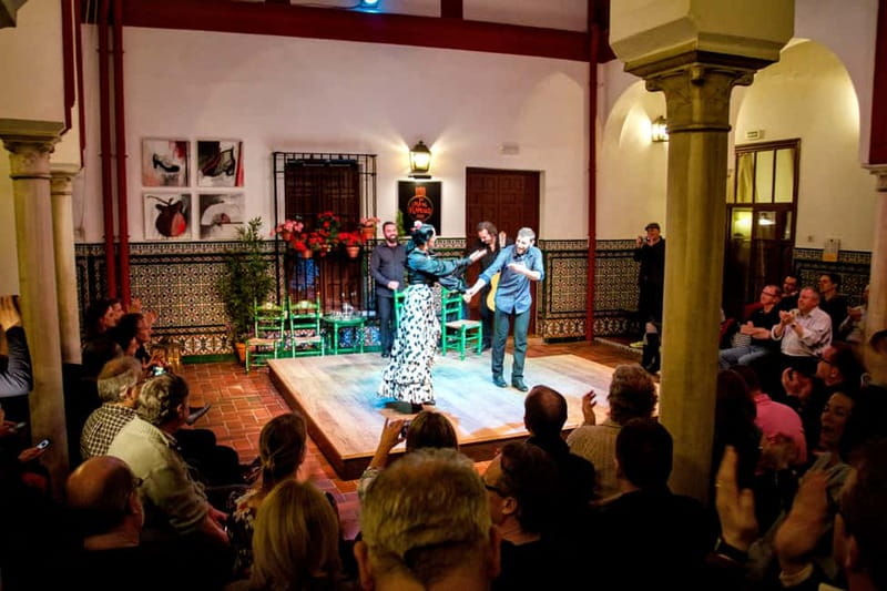 Seville: Tapas Walking Tour with Traditional Flamenco Show - First stop: tapas and sweet vermouth at Maestro Marcelino
